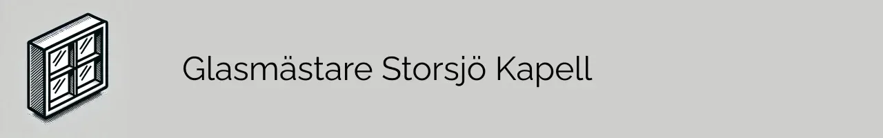 Glasmästare Storsjö Kapell